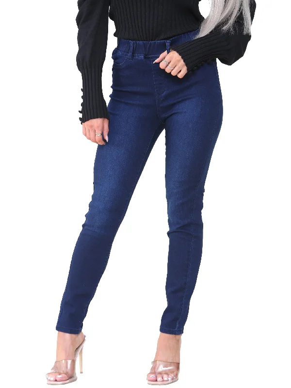 Kruze | Womens Skinny Denim Jeggings