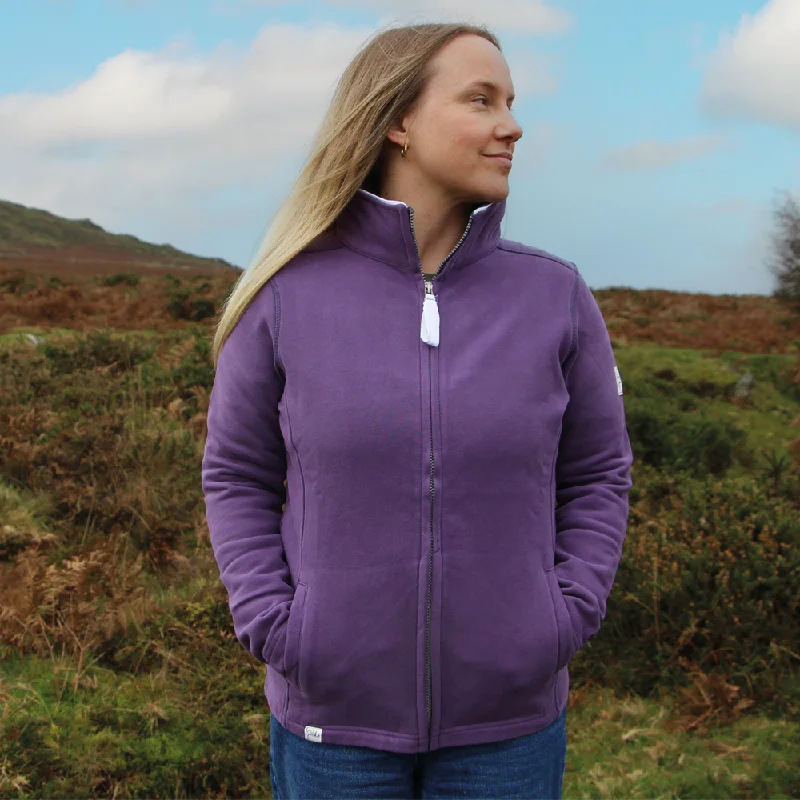 LJ33 - Ladies' Full Zip Sweatshirt - Loganberry Hoodie Sweatshirt Trend