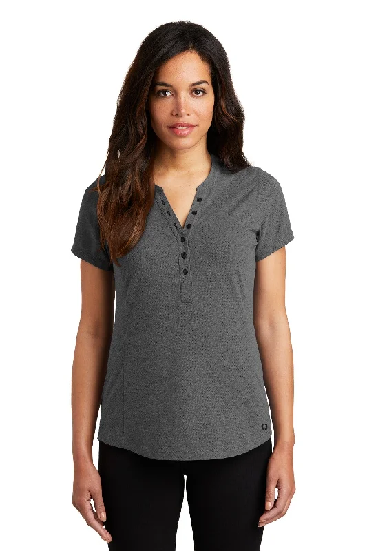 OGIO ® Ladies Tread Henley. LOG136 Soft Cotton Hoodie