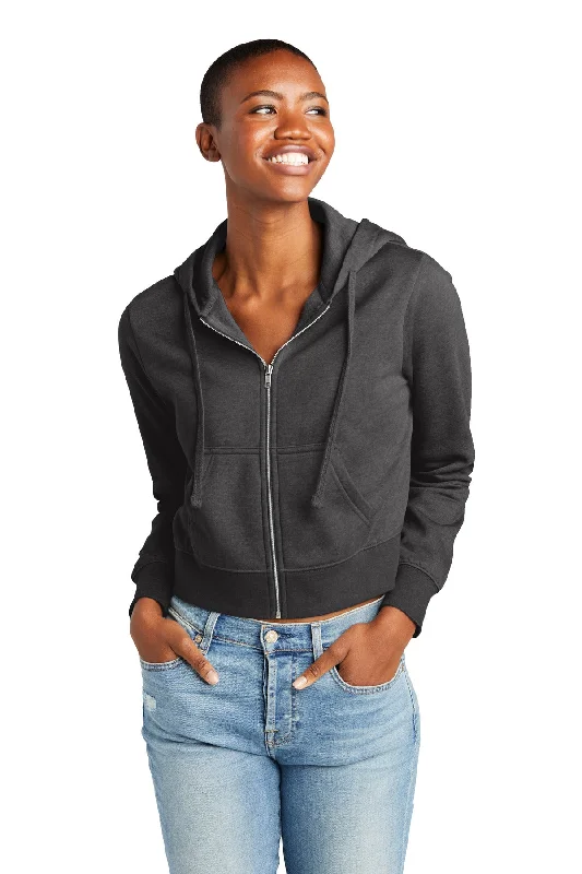 District® Women's V.I.T.™ Fleece Full-Zip Hoodie DT6103 Hoodie Sweatshirt for Fall