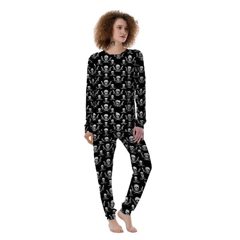 Theme Pirate Print Pattern Women's Pajamas Boho pajama sets