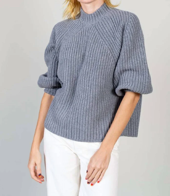 Eco Nueva Merel Sweater In Grey Best sweaters for work