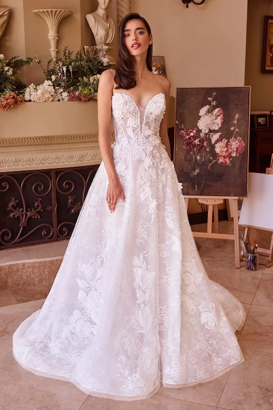 Andrea & Leo WL034 Wedding Dress Lace A-Line Ball Gown Beautiful Bridal Gown