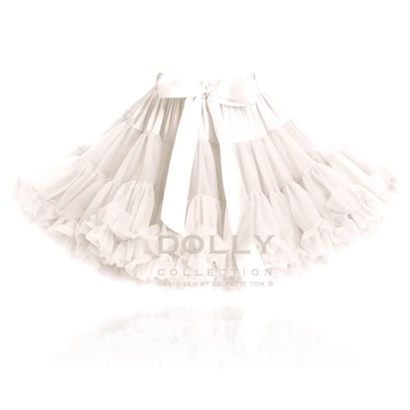 Dolly By Le Petit Tom Pettiskirt Marilyn Monroe Skirt Off-White Asymmetrical unclassified skirts