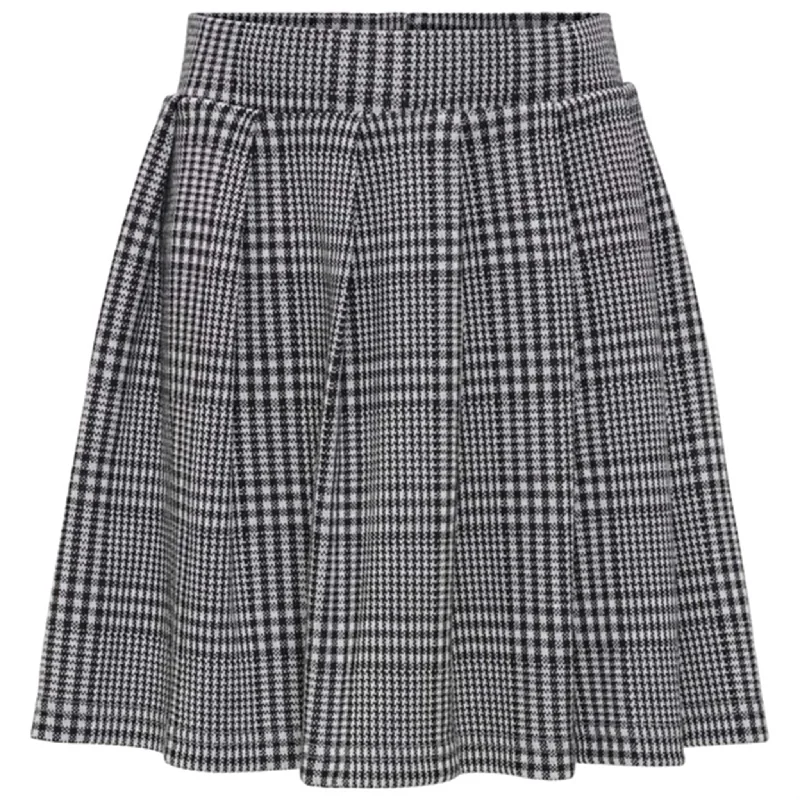 Kids ONLY Black Allen Check Skirt Tulle unclassified skirts