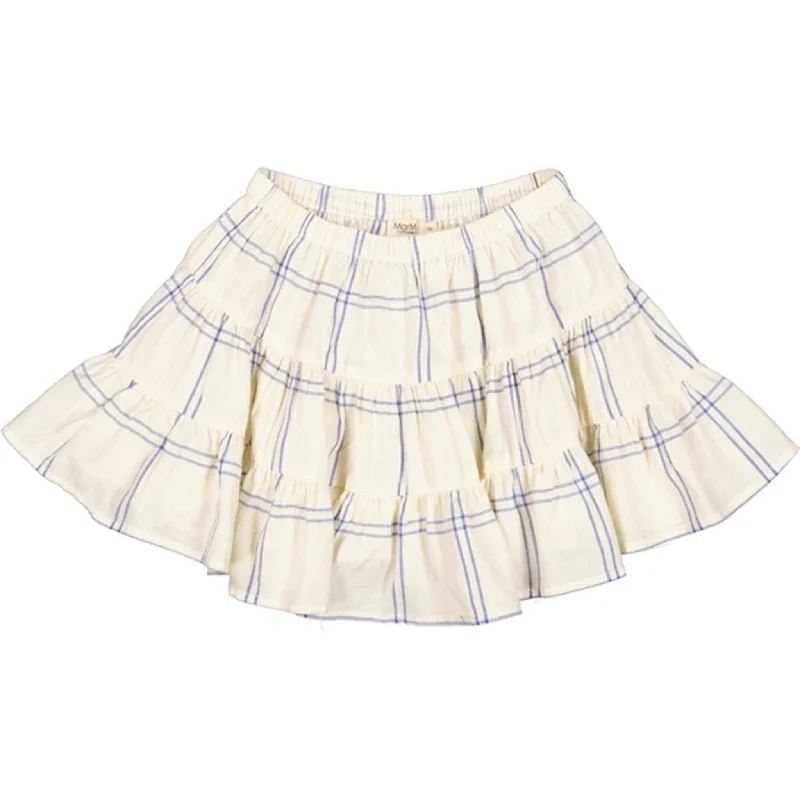 MarMar Blue Check Silvie Skirt Chic unclassified skirts