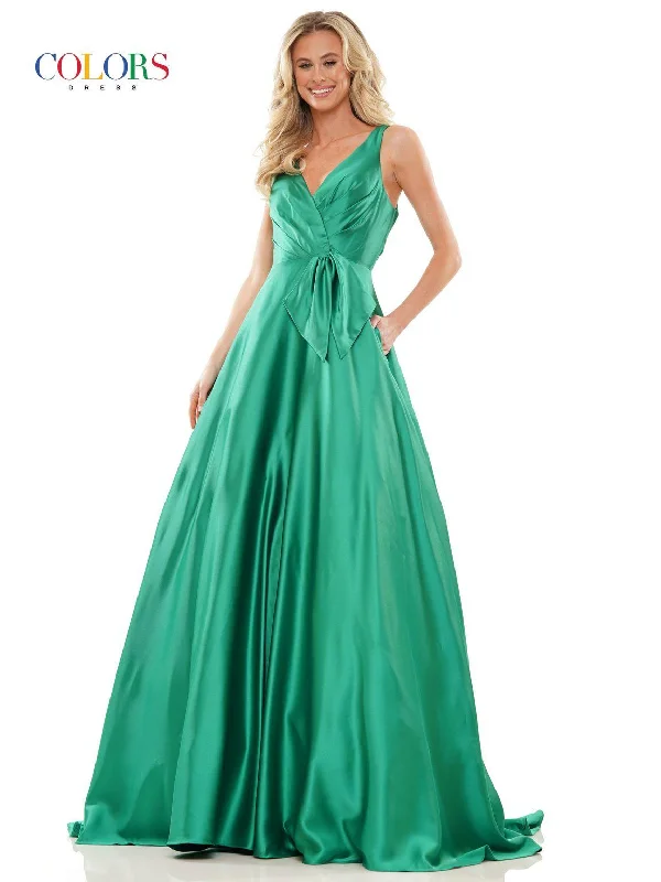 Colors G1100 Long Sleeveless Formal Prom Gown Red carpet maxi dresses