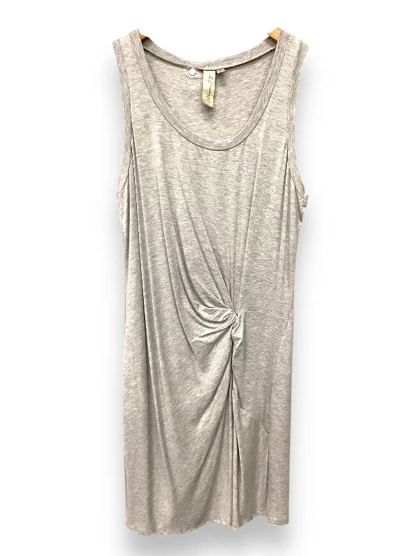 Dress Casual Maxi By Allison Gray In Grey, Size: S H&M maxi dresses